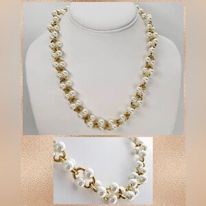 🆕 Kate Spade Authentic New York White Multi Nouveau Pearls Necklace